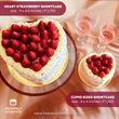 Heartshaped Strawberry Shortcake Overload 9" x 4.5" (Pre-Order)