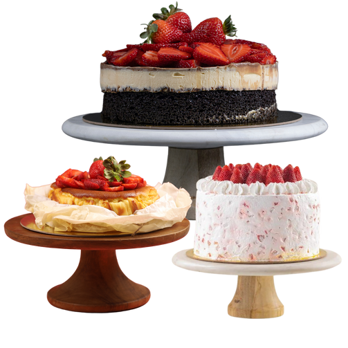 Heavenly Moist Chocolate Cake , Basque Burnt Cheesecake and Strawberry Shortcake Overload