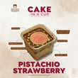 Pistachio Strawberry  - Cake in a Cup 2.75" x 2.5"