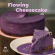 Ube Flowing Cheesecake 6" x 2.5" (Pre-Order)