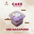 Ube Macapuno  - Cake in a Cup 2.75" x 2.5"