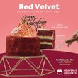 Valentine Red Velvet Cake 6" x 3" Cupid (Pre-ordered)