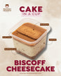 Biscoff Cheesecake - Cake in a Cup 2.75" x 2.5"