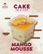 Mango Mousse - Cake in a Cup 2.75" x 2.5"