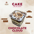 Chocolate Cloud  - Cake in a Cup 2.75" x 2.5"